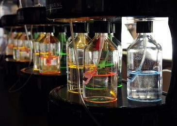 Zuurstofbar met aroma stations